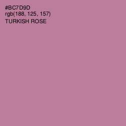 #BC7D9D - Turkish Rose Color Image
